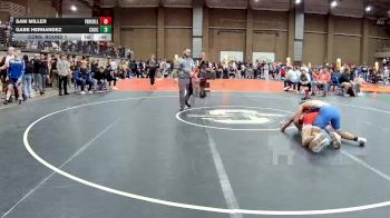 150 lbs Cons. Round 1 - Gabe Hernandez, Choctaw vs Sam Miller, Park Hill