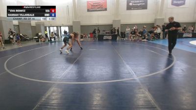 120 lbs Champ. Rd Of 16 - Eva Reinitz, Team Takedown vs Hannah Villareale, Dirty Birds Wrestling Club