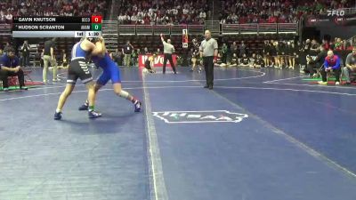 2A-157 lbs Champ. Round 2 - Gavin Knutson, Decorah vs Hudson Scranton, Anamosa