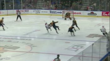 HUGE Open-Ice Hit by Islanders Prospect Kashawn Aitcheson In OHL Playoffs