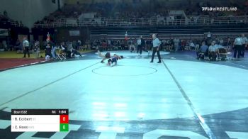 182 lbs Quarterfinal - Brady Colbert, St. Johns College Hs vs Cole Rees, Wyoming Seminary