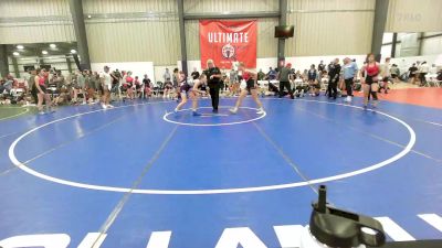 53 kg Rr Rnd 3 - Caley Graber, Charlies Angels- Pink vs Addison Gore, NC United