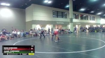 285 lbs Round 4 (6 Team) - Evan Sorensen, Iowa Gold vs Daniel Karmanov, Raw (Raleigh)