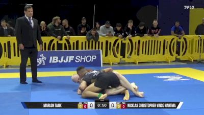 Nicklas Christopher Vinso Hartma vs Marlon Tajik 2025 Pan IBJJF Jiu-Jitsu No-Gi Championship