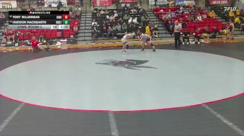 141 lbs Cons. Round 2 - Hudson Hackbarth, Unattached vs Toby Billerman, Indianapolis