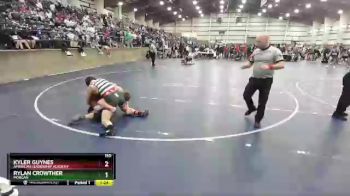 150 lbs Cons. Round 3 - Rylan Crowther, Morgan vs Kyler Guynes, American Leadership Academy