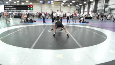 105 lbs Consi Of 32 #1 - Levi Stanley, AL vs Prins Santana, RI