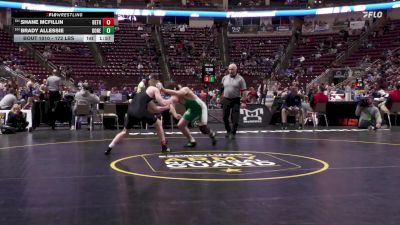 172 lbs First Round - Shane McFillin, Bethlehem Cath vs Brady Allessie, Donegal