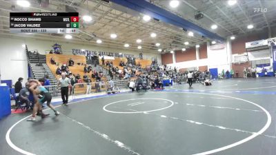 120 lbs Cons. Round 4 - Jacob Valdez, Grand Terrace vs Rocco Shams, Westlake