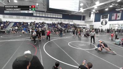 120 lbs Quarterfinal - Kingston Tran, Reign WC vs Patrick Barnett, Monster Garage