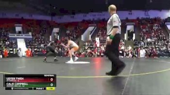 160 lbs Semifinals (8 Team) - Calix Campbell, Hudson Area HS vs Udter Tweh, St Louis HS