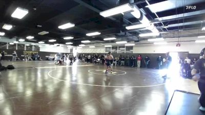 106 lbs Champ. Round 3 - Daniel Serrano, Clovis East vs Dom Novosel, De La Salle