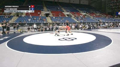 150 lbs Cons. Rd Of 16 - Antonio Proulx, Michigan vs Jax Mescher, Idaho