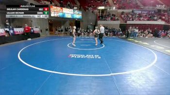 100 lbs Round 1 - Rr1 - Lillian McHam, Canyon Randall vs Delilah Cardenas, New Braunfels Long Creek