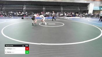 120 lbs Round Of 64 - Atreus Cougar Wilson, American Fork vs Cole Welte, Skutt Catholic