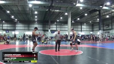 175 lbs Cons. Round 2 - Isaiah Royer, Ocean Lakes vs Jackson Mitcham, Eastern Carolina Wrestling