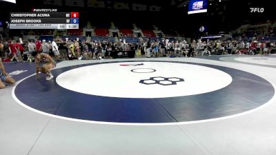 150 lbs Cons. Rd Of 64 - Christopher Acuna, MT vs Joseph Brooks, NY