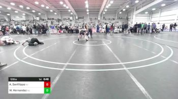 126 lbs Consi Of 64 #2 - Andrew Sanfilippo, NY vs Wyatt Hernandez, NC