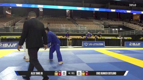 Eric Bunker Ostlund vs Alex Tang Jr 2025 Pan Jiu Jitsu IBJJF Championship