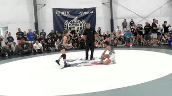 31 lbs Quarterfinal - Arya Rogue Gutierrez, Surfside Girls - W vs Juliana Matteo, Mat Demon - W