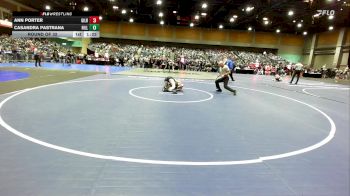 110 lbs Round Of 32 - Casandra Pastrana, Hillcrest vs Ann Porter, Gilroy