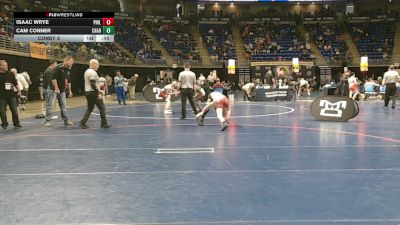 100 lbs Consy 2 - Isaac Wrye, Philipsburg Osceola vs Cam Conner, Chartiers-Houston