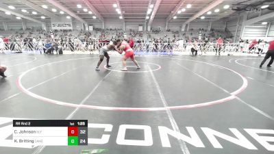 285 lbs Rr Rnd 2 - Cornell Johnson, Sly Fox vs Kaleb Britting, Candy