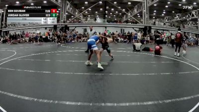 113 lbs Round 7 (8 Team) - Ben Dzuiban, The Plumbers vs Jordan Glover, Team 302 Blue