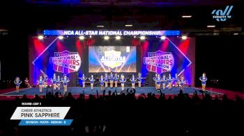 Cheer Athletics - Pink Sapphire [2025 L1 Youth - Medium - B Day 1] 2025 NCA All-Star National Championship