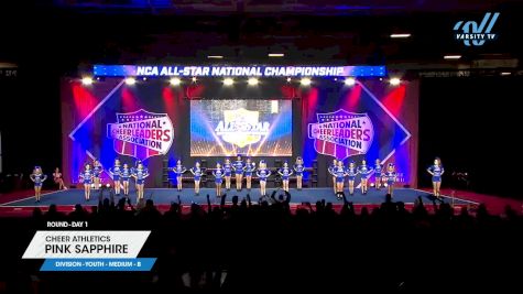 Cheer Athletics - Pink Sapphire [2025 L1 Youth - Medium - B Day 1] 2025 NCA All-Star National Championship