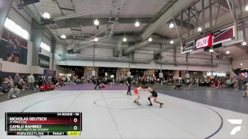 98 lbs Quarterfinal - Nicholas Deutsch, 3F Wrestling vs Camilo Ramirez, Boneyard Wrestling Academy