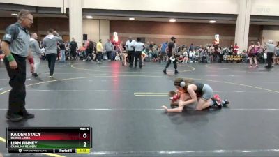 95 lbs Quarterfinal - Liam Finney, Carolina Reapers vs Kaiden Stacy, Beaver Creek