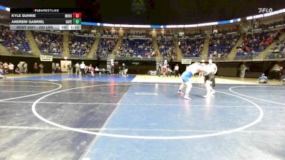 250 lbs Round Of 16 - Kyle Suhrie, Mercer vs Andrew Gabriel, Gateway
