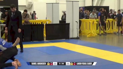 Landon Yisrael Elmore vs Daniel Amundsen 2024 World IBJJF Jiu-Jitsu No-Gi Championship