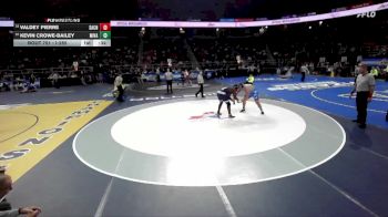 I-285 lbs Cons. Round 4 - Valdey Pierre, Sachem North vs Kevin Crowe-Bailey, Minisink Valley