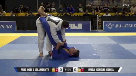 Mateus Rodrigues De Souza vs Paulo André G. De L. Lanzillotti 2025 Pan Jiu Jitsu IBJJF Championship