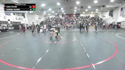 106 lbs Champ. Round 2 - Leno Huynh, Anaheim vs Samuel Olivier, Notre Dame/Riv