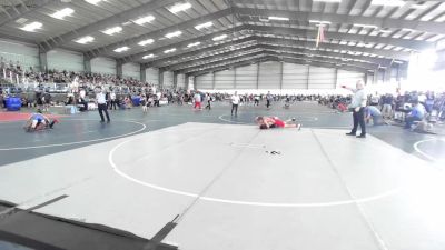 156 lbs Consolation - Kasyn Calderon, Carlsbad Combat WC vs Xavier Roybal, NM Wolf Pack