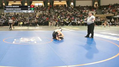 126-2A/1A Cons. Round 1 - Brandon Wunder, Sparrows Point vs Carter Benzon, Havre De Grace