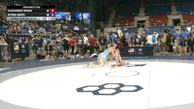 190 lbs Cons. Sub-rd Of 64 - Alexander Swain, Utah vs Ryker Smith, Oklahoma