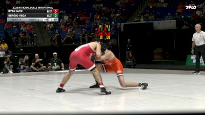 141 lbs Quarters & 1st Wb (16 Team) - Ryan Jack, NC State vs Sergio Vega, Oklahoma State