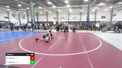 106 lbs Rr Rnd 1 - Nathan Muma, Nwwc vs Jeremiah Salamy, West Valley Junior Eagles