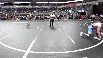 115 lbs Consi Of 8 #1 - Hayden Rathgeber, East Kansas Eagles vs Aaron Roberts II, Winnetonka Youth Wrestling
