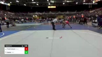 120 lbs Consi Of 4 - Jonathan Fredrickson, Windsor Wrestling vs Tryon Kaess, Takedown Express WC