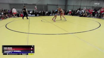 145 lbs Quarters & 1st Wb (16 Team) - Ava Hicks, South Carolina vs TaHonesty Donnell, Wisconsin