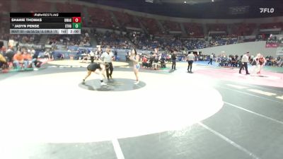 4A/3A/2A/1A Girls 170 Quarterfinal - Jadyn Pense, St. Helens Girls vs Shanie Thomas, Umatilla Girls