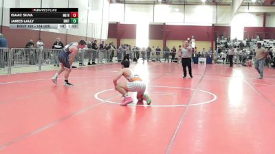 144 lbs Quarterfinal - Isaac Silva, Metrowest vs James Lally, Smittyâ??s Barn
