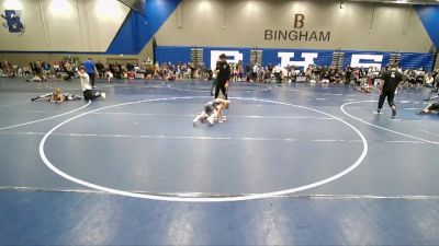 45 lbs 3rd Place Match - Wyatt Strong, Aviators Wrestling Club vs Talmage Hardman, Charger Wrestling Club