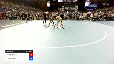 126 lbs Rnd Of 32 - Liam Neitzel, WI vs Jaxton Packer, ID