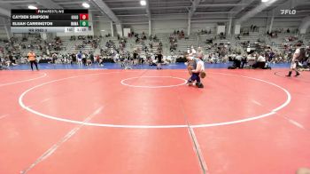132 lbs Rr Rnd 3 - Cayden Simpson, Golden Talons vs Elijah Carrington, Immaculata Wrestling